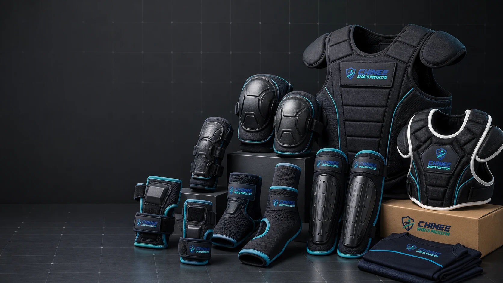 CHINEE custom sports protective gear collection