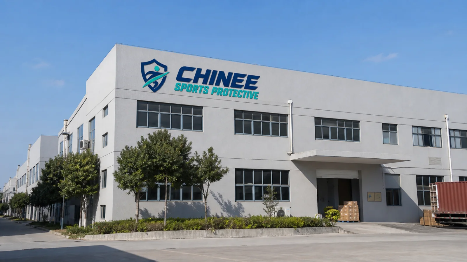 Our Manufacturing Base at CHINEE sports protective factory