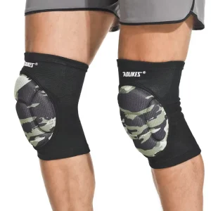 0217A Thickness Sponge Volleyball Knee Guard Support Protect Dance Knee Protector Kneepad for Sports