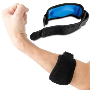 1 PCS Tennis Elbow Brace for Tendonitis Forearm Brace Support Band with Compression Pad and Elbow Strap Wrap for Golfers Unisex