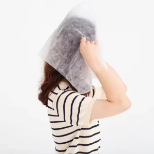 100 Pack Disposable Makeup Face Hair Cover Protection Non Woven Hoods Heads Cover