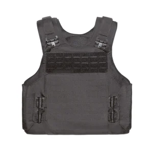 1000D Black Tactical Vest Quick Release Oxford Fabric Weighted Body Security Guard Plate Carrier