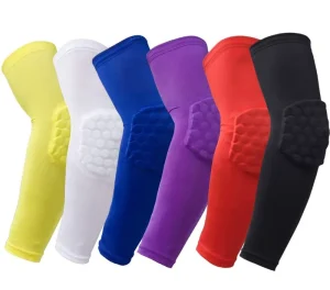 1pcs Arm Sleeve Armband Elbow Support Basketball Arm Sleeve Breathable Football Safety Sport Elbow Pad Brace Protector