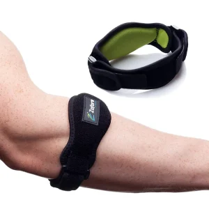 2 Pack Tennis Golfer’s Arm Protector Strap Band Elbow Brace Adjustable with Compression Pad
