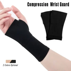 20-30mmHg Breathable Wrist Support Brace Compression Sleeve with Palm Guard Nylon Spandex Wrist Protector