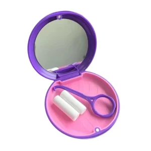 3 PCS Box Dento Box Orthodontic Denture Case with Aligner and Retainer Plastic Mouth Guard Case for Dental Cleaning