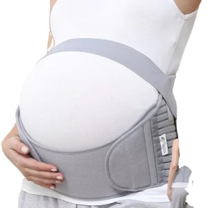 3-in-1 Maternity Support Belt With Polyester & Bamboo Charcoal For Back Pelvic & Hip Pain Relief