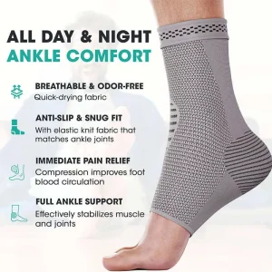 3D Ankle Brace Fit Ankle Guard Resistant Ankle Brace for Comfort Sport Experience Wear Shoes Daily Life Recovery