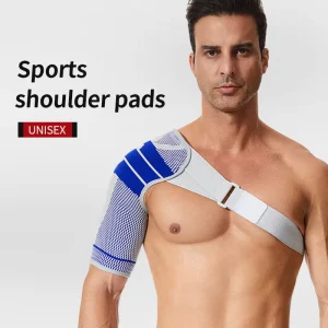 3D Knitted Breathable Soft Anti-Slip Lightweight High Compression Sports Running Gym Stability Protector Shoulder