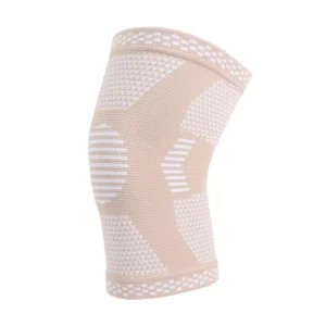 3D Knitted Elastic Nylon Knee Pain Protector Sports Compression Knee Support Brace Sleeve