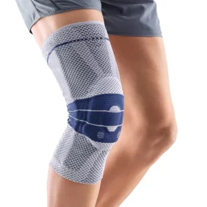3D Woven Cross Border Professional Silicone Sports Knee Pads High Elastic Built In Support Strips for Sports Protection