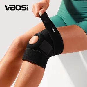 4008 Premium Open Patella Design Breathable Non Slip Neoprene Knee Pad Relieves Knee Stress Impact Protection ISO CE