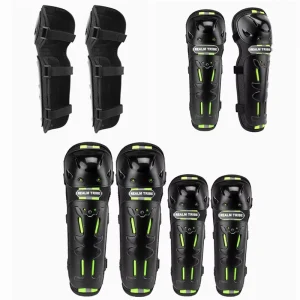 4Pcs Motorcycle Knee Elbow Protective Gear Set All Seasons Anti Fall Leg Guards for Motocross Street Bike Rider