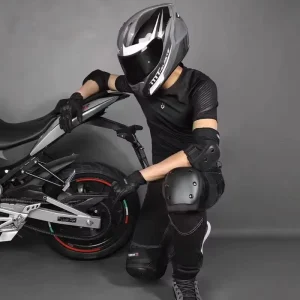 4Pcs Riding Protective Gear Set Knee & Elbow Pads Sports Motorcycle Equipment