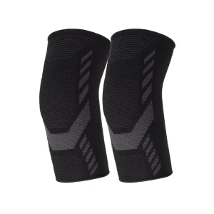 4XL 5XL Big Size Customize Compression Elbow Sleeve Support Sport Protector Tennis Knitting Elbow Brace