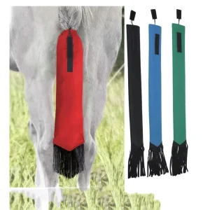 57*8cm Horsetail Protective Guard Ponytail Beauty Bag Mosquito Bite Prevention Dirt Prevention Wrap Equestrian Protective Cover