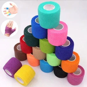 5cm Self-Adhesive Cohesive Bandage, Football Grip Sock Tape, Hand Wrist Wraps, Ankle Knee Support, Other Sport Entertainment Fitness