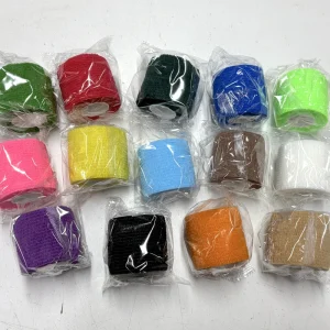 5cm Self Adhesive Cohesive Bandage Football Sports Tape Finger Wrist Wraps Knee Support Soccer Grip Sock Fitness Gym Guard Horse
