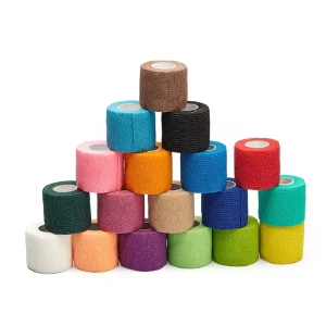 5cm Self-Adhesive Sports Tape, Cohesive Elastic Bandage, Hand Guard, Protective Wrist Wraps, Football Grip Sock, Knee Support, Ankle