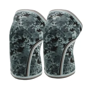 5mm 7mm Neoprene Knee Sleeves Support Powerlifting Compression Knee Braces Non Slip Silicone Knee Pads for Weightlifting