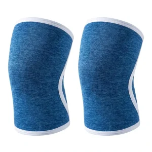 5mm 7mm Thick SCR Neoprene Knee Sleeves Powerlifting Competition Support Padded Compression Guard for Men Women Gym