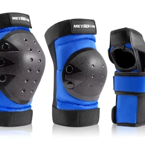 6 PCS/Set Elbow Knee Pads Helmet Wrist Guard Skateboard Multi Sports Protective Gear for Adult and Kids with Elbow & Knee Pads