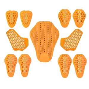 6 Piece Set of Custom Nylon PU Foam Protective Gear Professional Adult Knee Elbow & Shoulder Pads
