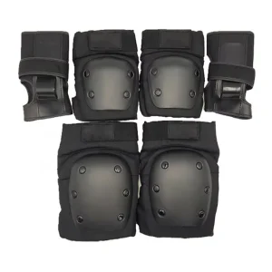 6pcs set Cycling Skating Protective Gear Pads Knee Elbow Pads Wrist Guards Outdoor Sport Safety Protector for Kids Men Women