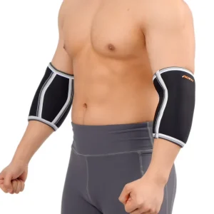 7mm Elbow Compression Sleeve for Tendonitis and Tennis Elbow Golfers Arthritis Bursitis Elbow Pain Relief Weightlifting Fit
