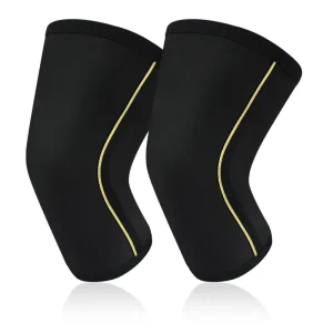 7mm Neoprene Compression Knee Sleeves WeightLifting Joint Protection Knee Support Brace Wraps for Heavy Squats Powerlifting