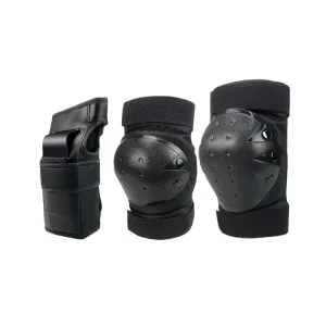 7pcs set Safety EVA Elbow Knee Pads Helmet Wristguard Bicycle Cycling Skateboard Roller Safety Protector Kids and Adult Skatin