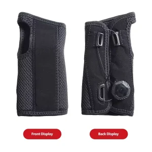 A Skin friendly Fabric Wrist Guard with Steel Plate Support Suitable for Protecting the Wrist During Exercise