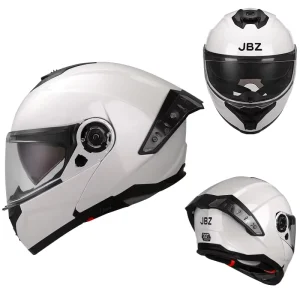 ABC Pro Tour Flip up Full Face Helmet Lightweight with Sun Visor for Men & Women