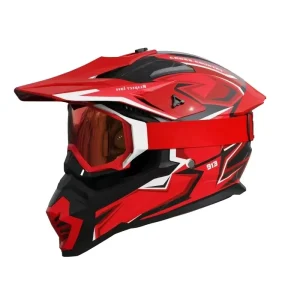 ABS Full Face Off Road Motorcycle Helmets Dual Visor Custom CCC Logo Goggles Boxed All Seasons