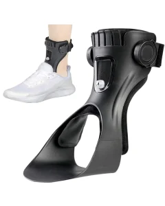 AFO Drop Foot Brace Upgraded Medical Foot up Ankle Foot Orthosis Support with Inflatable Airbag for Hemiplegia Stroke Shoes