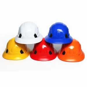 ANSI Z89.1 HDPE Customized Safety Helmet White Industrial Construction Engineering Hard Hat