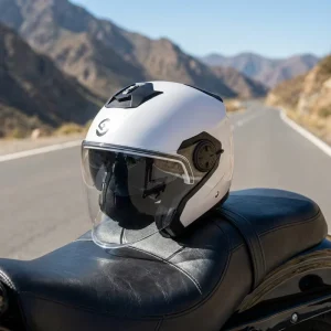 Abs Material Three quarters Helmet DOT Certified Scratch resistant Wear resistant Road Riding Safety Helmet