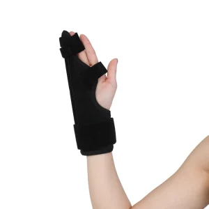Adjustable Aluminum Full Hand Wrist Brace 2 Finger Fracture Trigger Finger Support Pinky Finger Splint Palm Guard Fitness Safety