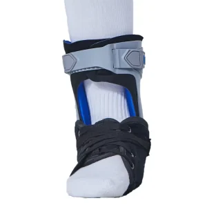 Adjustable Ankle Brace Active Hinged Medical Brace Lace up Adjustable Elastic Ankle Support Brace