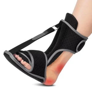 Adjustable Ankle Brace Foot Drop Orthopedic Brace Night Splint for Plantar Fasciitis