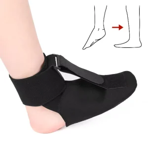 Adjustable Ankle Brace Orthotic Brace Compression Plantar Fasciitis Night Splint Sock Support Dorsal Drop Foot Arch Foot Pain