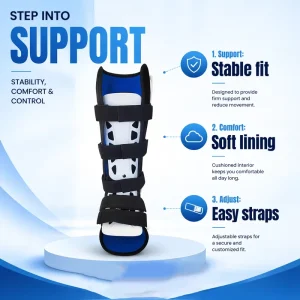 Adjustable Ankle Foot Medical Support Brace Ankle Joint Protector Fixation Splint