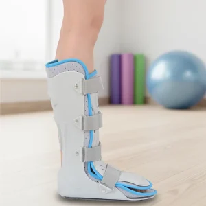 Adjustable Ankle Medical Orthotics Orthopedic Boot with Foot Ankle Brace for Injury Ankle Sprain Foot Physical Therapy