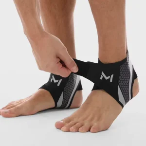 Adjustable Ankle Protector Anti Sprain Ankle Support Brace with Cross Straps Foot Joint Pain Ankle Support Compression Sleeve