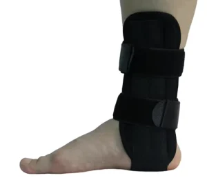 Adjustable Ankle Stabilizer Brace Ankle Support for Sprain Injury Recovery Breathable Ankle Wrap for Men & Women