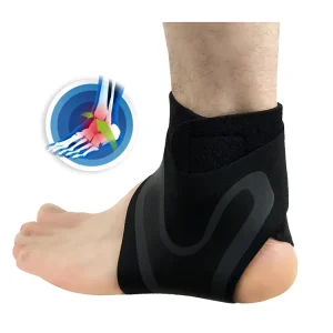 Adjustable Ankle Support Brace Elasticity Protection Pressurize Foot Bandage Sprain Sport Fitness Guard Band Rehabilitation