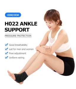 Adjustable Ankle Support Brace for Injury Prevention Pain Relief and Athletic Performance