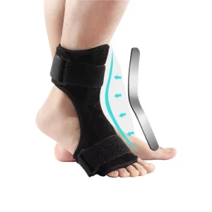 Adjustable Ankle Support Foot Splint Orthotic Brace Elastic Dorsal Splint FootCare Tool Ligament Belt Ankle Stabilizer