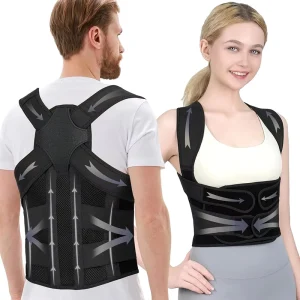 Adjustable Back Posture Corrector Belt For Men And Women Shoulder Back Straightener Neoprene Lumbar Back Support Belt Brace