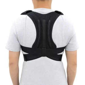 Adjustable Back Posture Corrector Neoprene Upper Back Support Brace Shoulder Corrector Belt For Men Women
